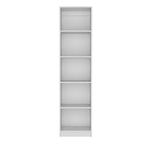 Biblioteca Lib Home XS Blanca 45x180.6cm con Cuatro Entrepaños