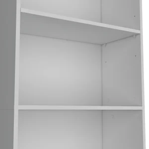 Estantería Home Blanca 62x180.6cm con Cuatro Entrepaños