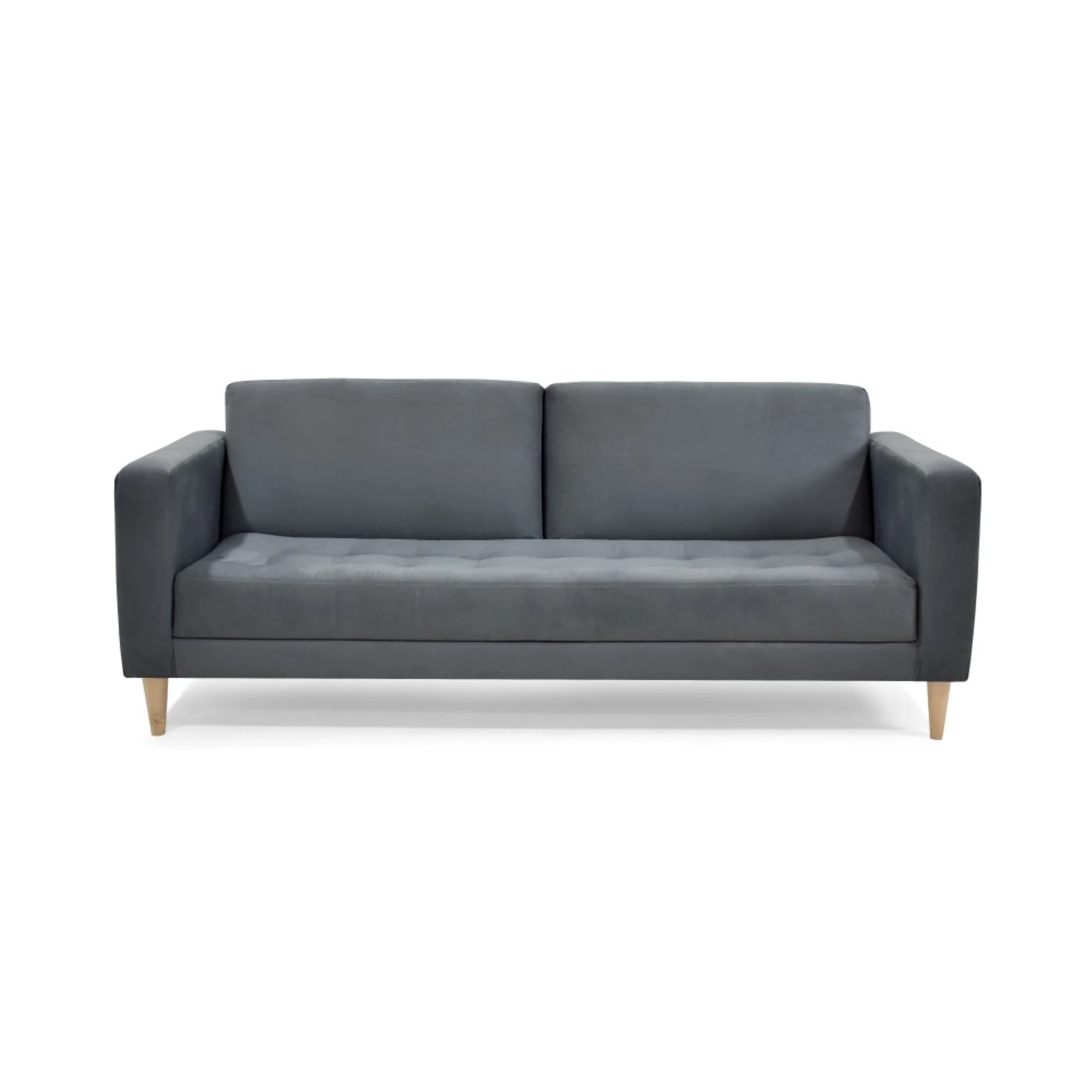 Sofacama Babilonia Gris 205x86cm de Tres Puestos Recinable con Apoya Brazos - Imagen 2