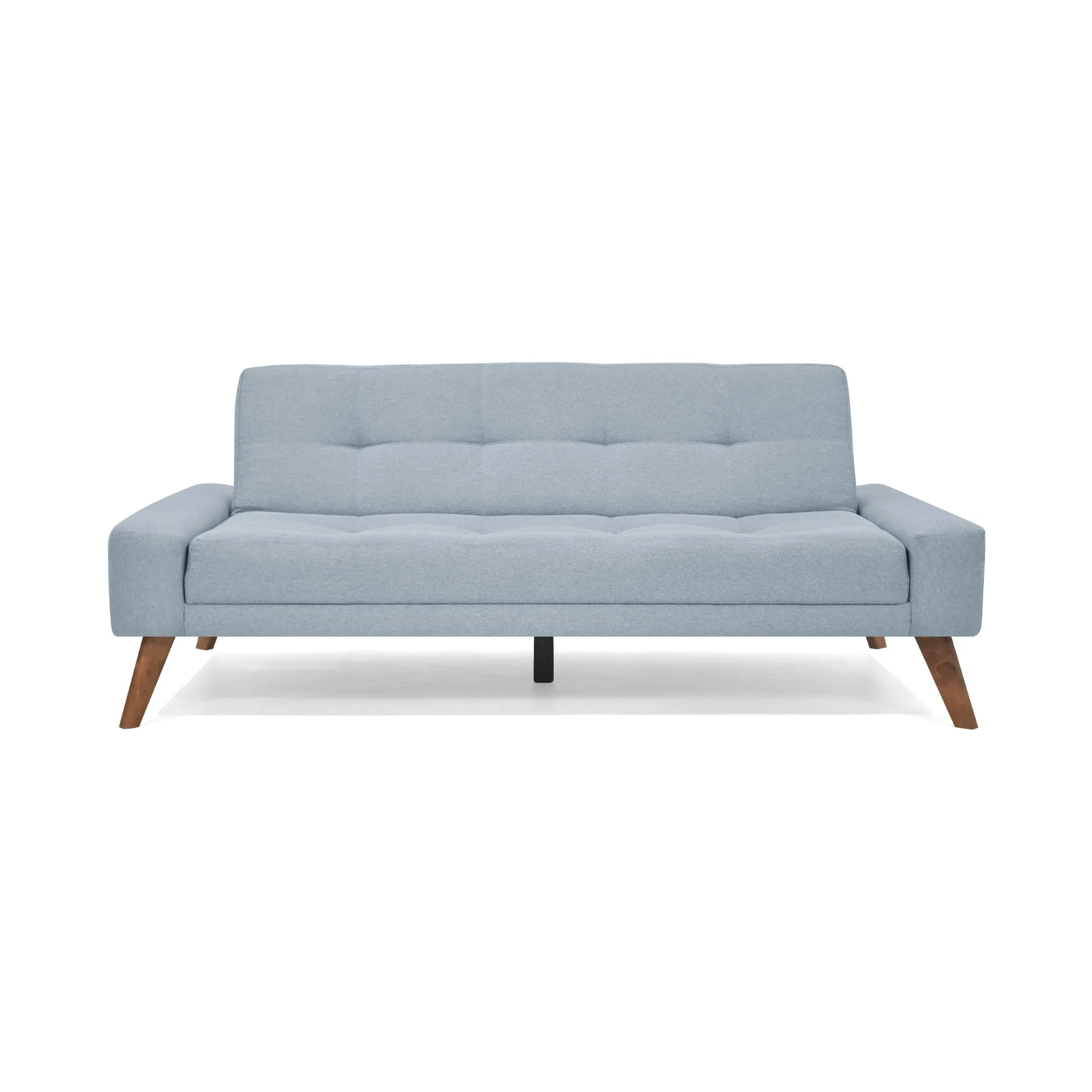 Sofá Cama Nazar Plata 200x83cm de Tres Puestos Reclinable