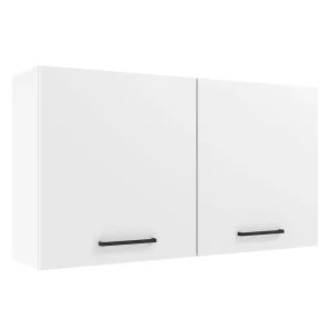 Gabinete de Cocina Agata Blanco 120x66cm Flotante con Dos Puertas