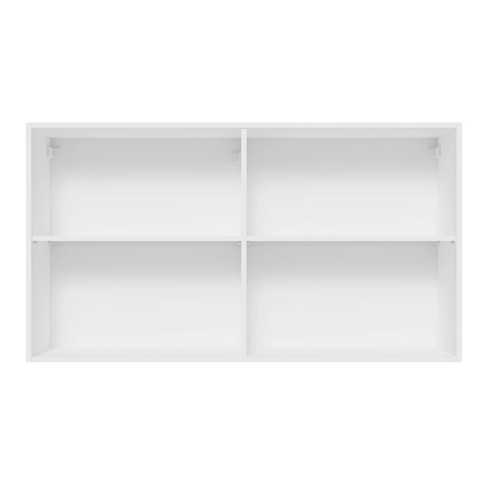 Gabinete de Cocina Glamy Blanco 120x66cm Flotante con Dos Puertas - Imagen 7
