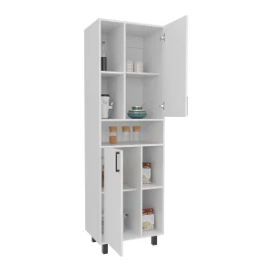 Alacena Bryce Blanco x39.6cm con Dos Puertas y con Patas