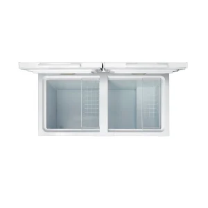 Congelador Blanco 141.6x82.5cm de 418 Litros con Iluminación Interna y con Dos Compartimientos