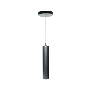 Lámpara de Techo Led Plata 6x30cm Ajustable de Una Luz