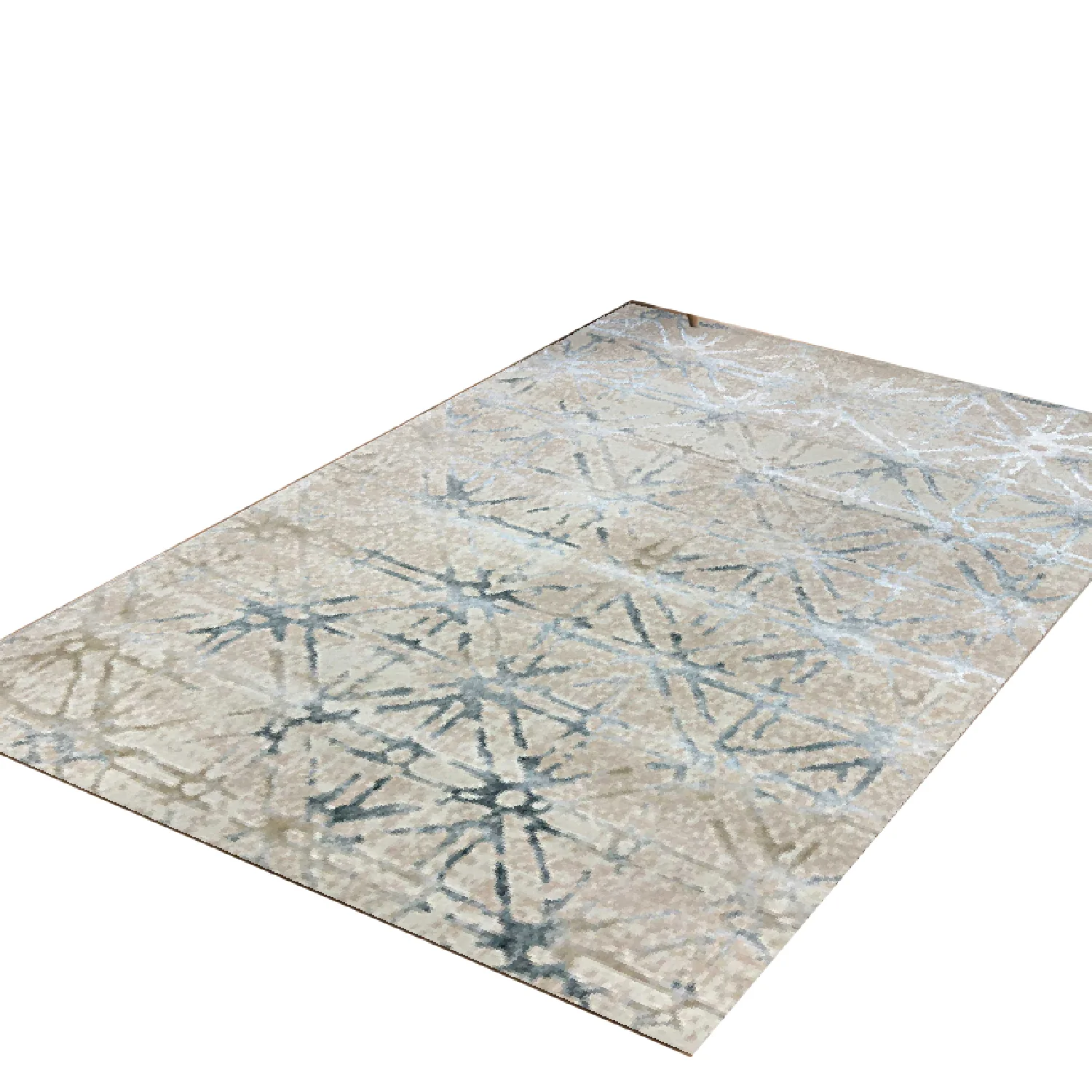 Tapete de Sala Figuras Gris 200x300cm Contemporáneo Rectangular Suave - Imagen 3