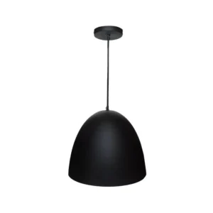 Lámpara de Techo Colgante Noord Negro 35x29cm Ajustable con Bombilla LED
