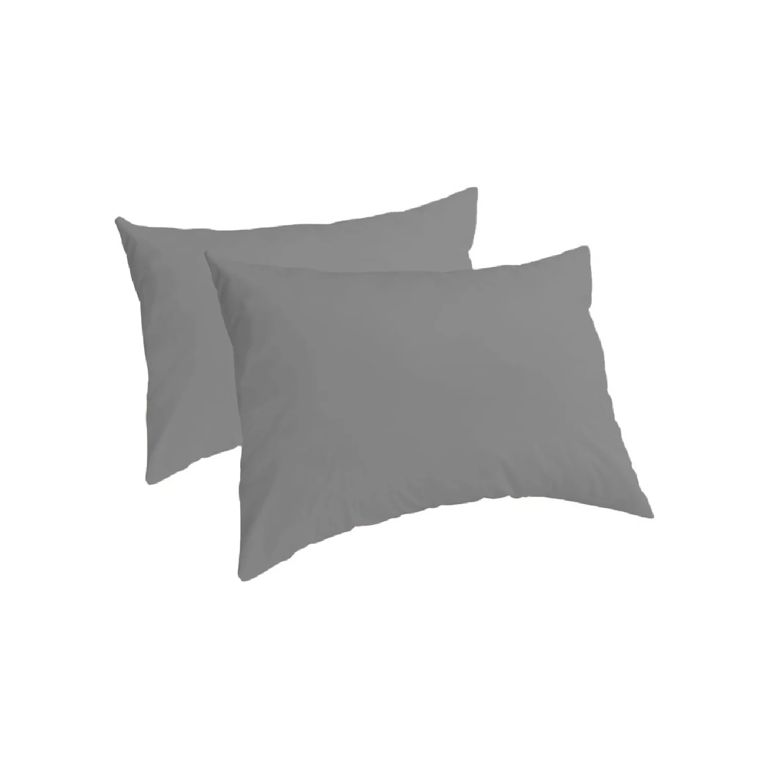 Combo Edredón Acolchado Bicolor Gris Oscuro y Gris Claro 240x240cm Doble Faz para Cama Queen - Imagen 5