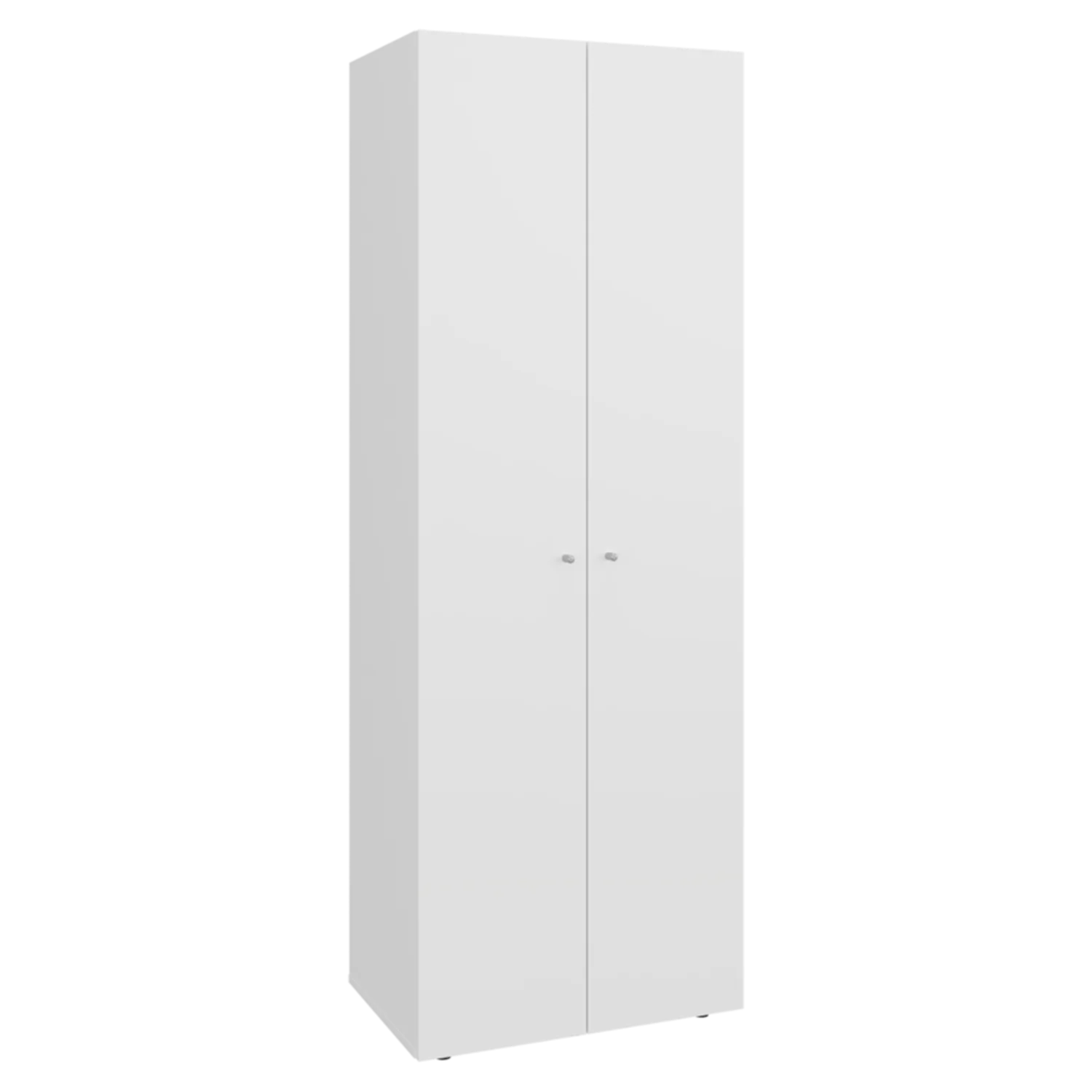 Closet Tuhogar Blanco 60x170cm sin Cajones y con Dos Puertas