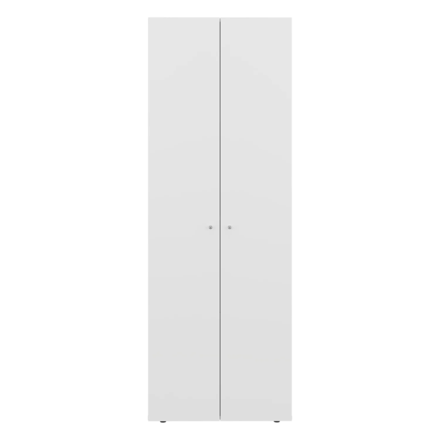 Closet Tuhogar Blanco 60x170cm sin Cajones y con Dos Puertas - Imagen 7