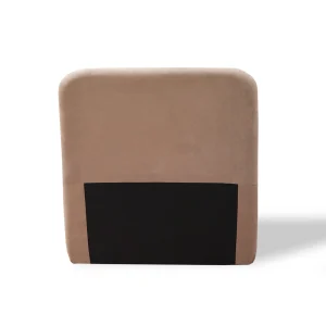 Cabecero de Piso Comfort Camel 200x125cm Abullonado para Cama King