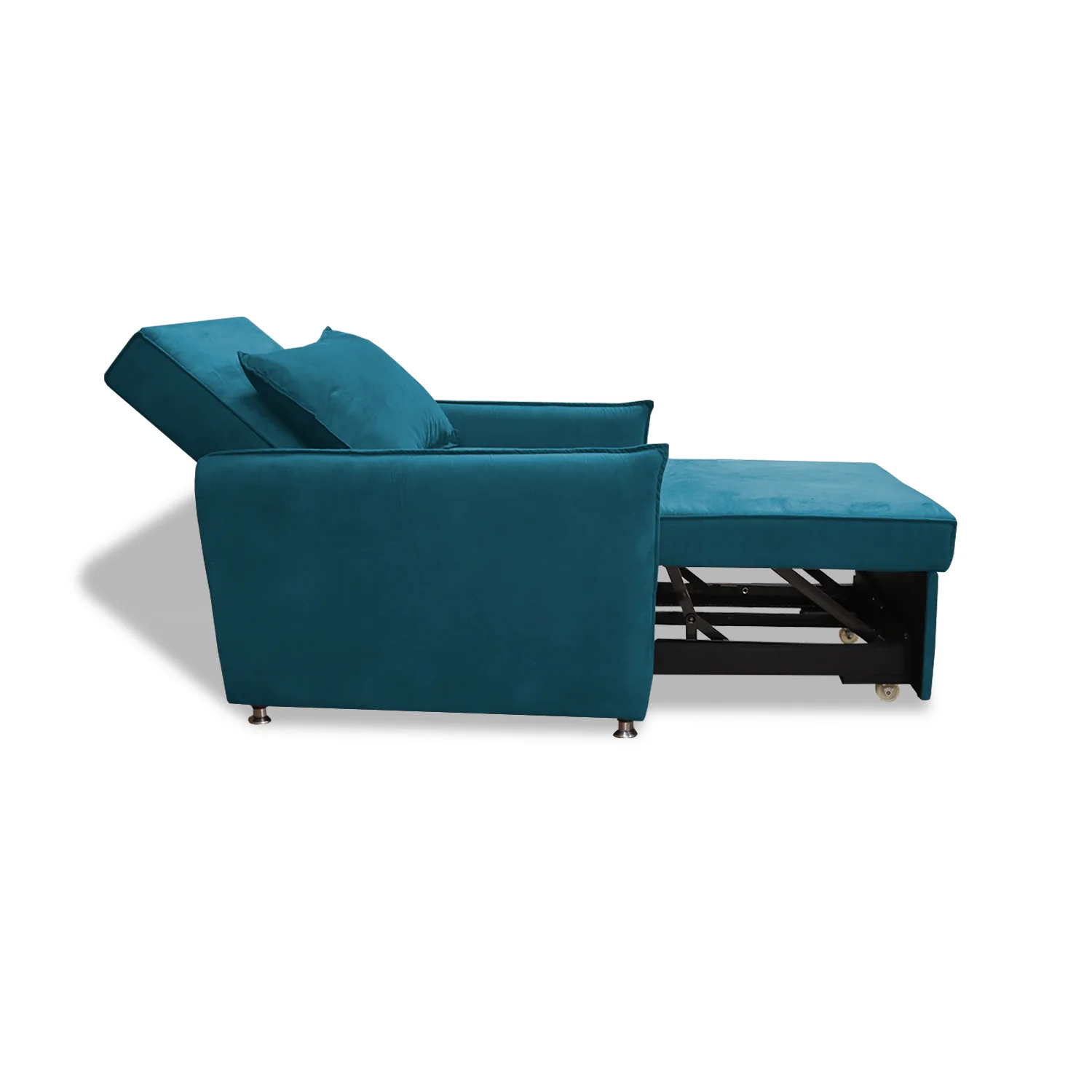 Silla Multipropósito Napoli Turquesa 75x94cm de Un Puesto Reclinable Antifluido y sin Apoya Brazos - Imagen 6
