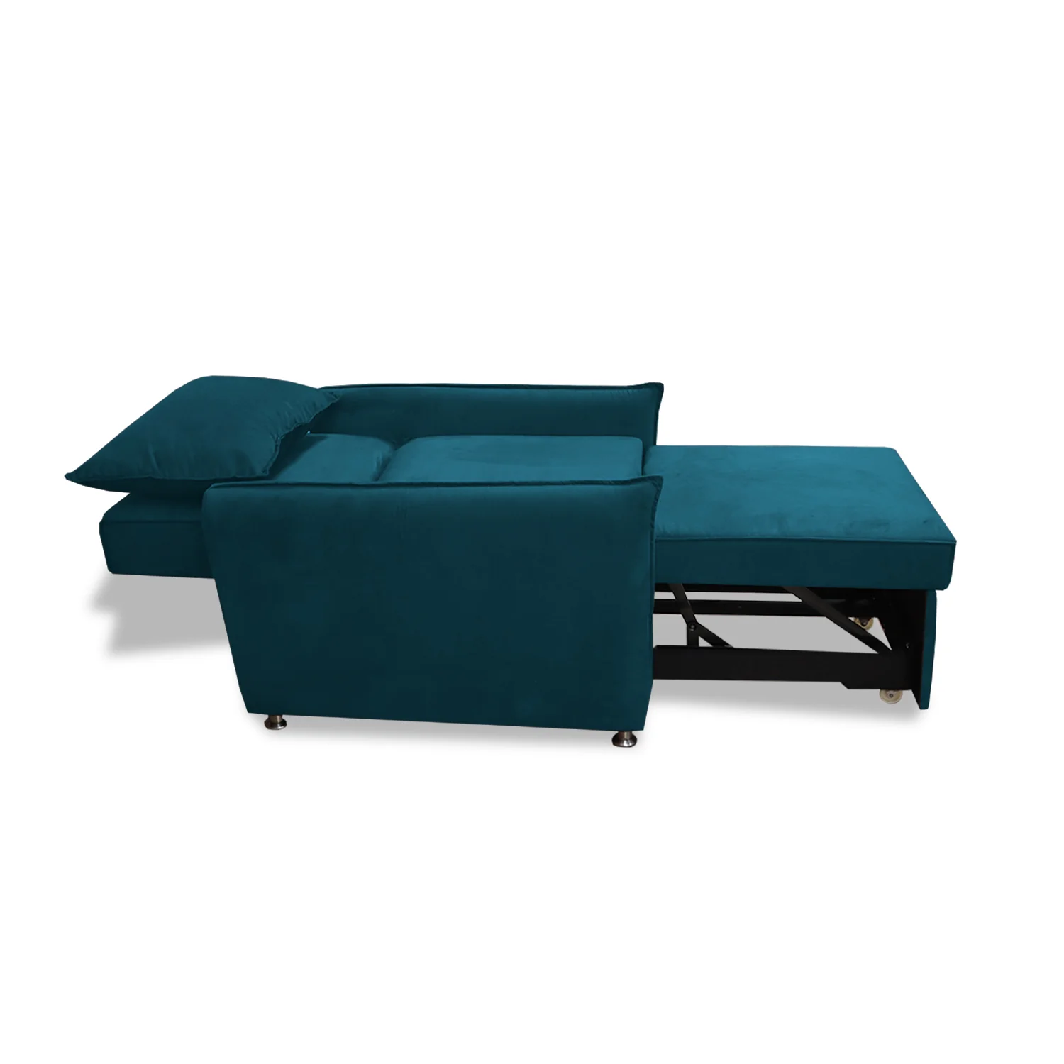 Silla Multipropósito Napoli Turquesa 75x94cm de Un Puesto Reclinable Antifluido y sin Apoya Brazos - Imagen 7