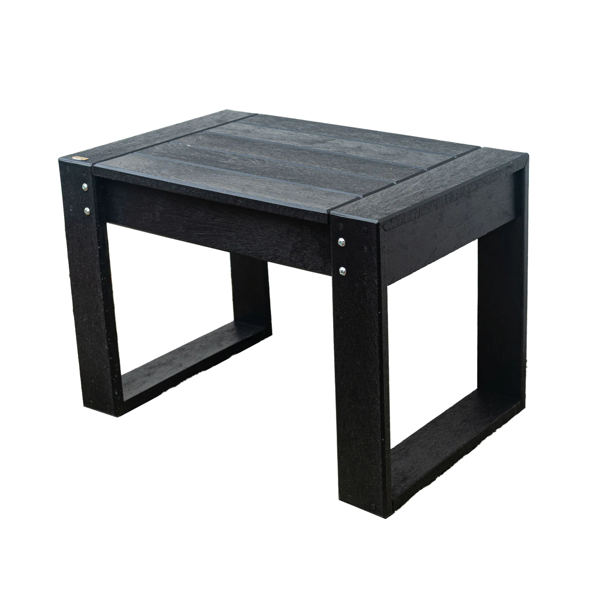 Mesa de Centro Tayrona Negro 59x40cm Cuadrada