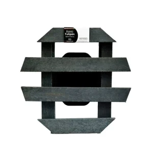 Base para Materas Livianas Exterior Tulipán Negro 35x10cm Circular Apto Para Intemperie