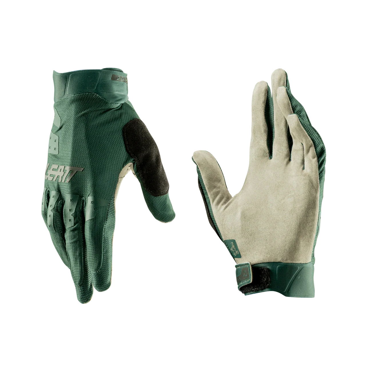 LEATT MTB 2.0 X-FLOW STEALTH Guantes Verde