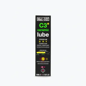 MUC-OFF C3 DRY CERAMIC LUBE para condiciones secas (50 ml)