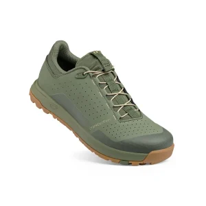 Zapatillas MTB CRANKBROTHERS MALLET TRAIL SPEED LACE CLIP Verde/Arena