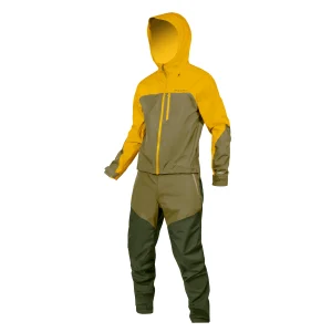 Traje ENDURA SINGLETRACK WATERPROOF Caqui/Mostaza